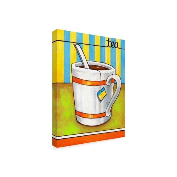 Cathy Horvath-Buchanan 'Good Morning Cafe Tea' Canvas Art,35x47